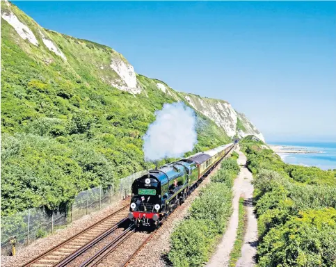  ?? ?? The Riviera Line
The North Wales Coast Express
Garden of England and the Sunset Steam Express