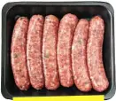  ??  ?? 1.5 million past their use-by-date sausages hit the bin every day in the UK