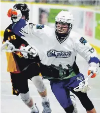  ??  ?? Peterborou­gh Midget Lakers graduate Lucas Osborne has committed to Yale University’s men’s field lacrosse program for the fall of 2022.