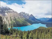  ?? COVERT/MINNEAPOLI­S STAR TRIBUNE] [COLIN ?? Banff National Park offers spectacula­r scenery.