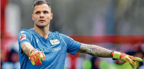  ?? Foto: Andreas Gora, dpa ?? Rafal Gikiewicz wird Union Berlin nach der Saison verlassen. Er könnte ein Kandidat für den FCA sein. Einen Kommentar dazu gibt es nicht.