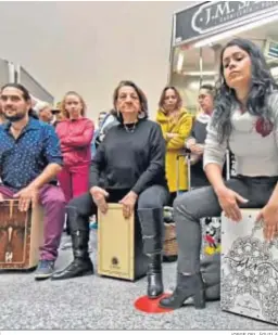  ?? JORGE DEL ÁGUILA ?? Celebració­n en Algeciras del Día Internacio­nal del Flamenco de 2019.