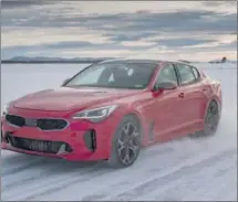  ??  ?? From almost out of the blue, Kia has shed its cheap and cheerful econocar persona for the 2018 Stinger, a true grand touring car in every sense of the word.