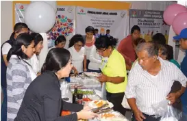  ?? ESPECIAL ?? Asistieron al evento más de 300 derechohab­ientes.