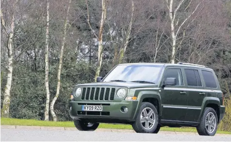  ??  ?? Jeep Patriot