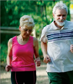  ??  ?? For older people, arthritis can often develop as a result of injuries sustained