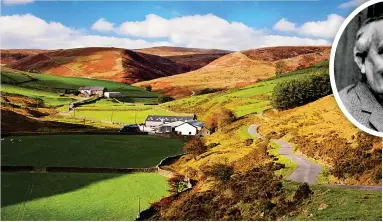  ?? ?? Bewitching: A farm in the Forest of Bowland and, inset, J.R.R. Tolkien, who loved the area