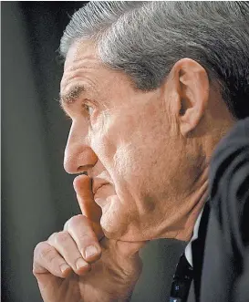  ?? BRENDAN SMIALOWSKI/AFP ?? Robert Mueller, fiscal especial para indagar el caso.