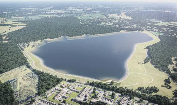  ?? ?? What Havant Thicket Reservoir could look like