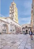  ?? FOTO: DENIS PERO/HTZ ?? Der Palast in Split geht auf Kaiser Diokletian zurück.