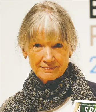  ?? FRANK AUGSTEIN/THE ASSOCIATED PRESS ?? Anne Tyler, 78, may well be one of the most influentia­l — albeit unrecogniz­ed — authors of her generation. The Pulitzer Prize winner has recently released her 23rd novel.