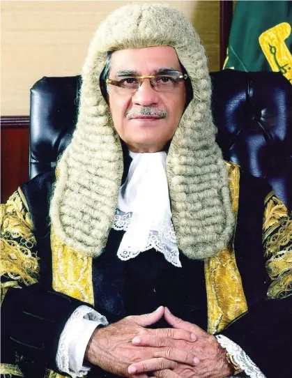  ??  ?? Experts say Saqib Nisar should focus on dispensing timely justice to the people, as this will increase the apex court’s integrity and respect in the country. (Courtesy APP)