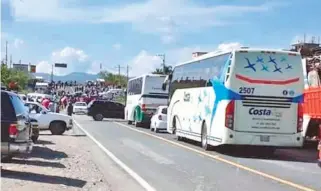  ?? ESPECIAL ?? las entradas y salidas a T eloloapan, hacia Arcelia e Iguala