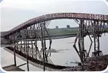  ??  ?? Bridge over the backwaters, Kakinada