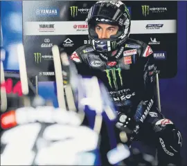  ?? FOTO: MORATA ?? Maverick Viñales sigue muy enfadado con la situación en Yamaha