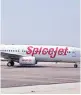  ??  ?? SpiceJet expects to receive the first aircraft from the order in August and 14 others by April next year