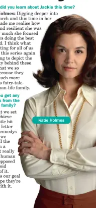  ??  ?? Katie Holmes