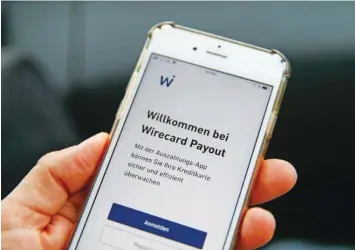  ?? BLOOMBERG ?? Wirecard sells itself as the payment solution when cash goes out of fashion