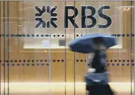  ?? PICTURE: JOHNNY GREEN/PA WIRE ?? GOING DIGITAL: Royal Bank of Scotland is testing two digital banks but under the NatWest brand.