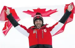  ?? SCOTT GRANT / CANADIAN PARALYMPIC COMMITTEE. ?? Cross- country skier Brian McKeever will carry the Canadian flag during the Paralympic opening ceremony.