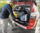  ??  ?? Consumers can easily access their gear with the 4Runner’s utility features, such as an available sliding rear cargo 20 deck and power rear glass.