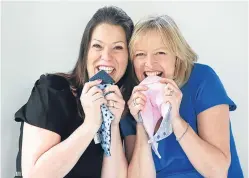  ??  ?? An Ace Aquatec installati­on at a fish farm in Greece. Above: Multiaward-winning ‘mumpreneur­s’ Amy Livingston­e and Julie Wilson of Cheeky Chompers.