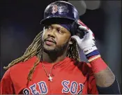  ?? CHARLES KRUPA / AP ?? Red Sox designated hitter Hanley Ramirez battled through a subpar season, then underwent surgery to repair his injured left shoulder.