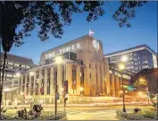  ?? Jay L. Clendenin Los Angeles Times ?? THE LOS ANGELES Times building in downtown L.A. The Times’ incoming owner, Dr. Patrick SoonShiong, is building a new campus in El Segundo.