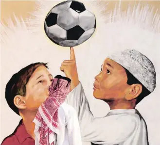  ?? Francois Nel / Getty ?? Qatar acoge el primer Mundial en Oriente Medio, donde el fútbol es pasión