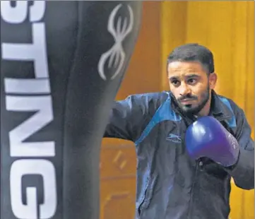  ?? VIPIN KUMAR/HT ?? A win in the semi-final against Saken Bibossinov of Kazakhstan will make Amit Panghal the first Indian boxer to ensure a silver at the World Championsh­ips.