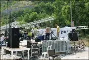  ?? (DR) ?? L’organisati­on est fin prête. De ce soir  h à dimanche  h, musique et animation s’imposent sur le plateau de l’ancien village au Col de Castillon. Ça va vibrer et swinguer !