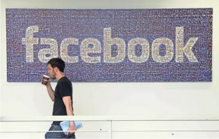  ??  ?? Facebook is taking heat yet again over privacy and the social network’s outsize influence on politics.