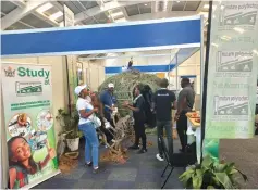  ?? - ?? Mutare Polytechni­c was among the six Manicaland exhibitors at the Sanganai/ Hlanganani World Tourism Expo in Bulawayo. Picture by Liberty Dube