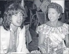  ??  ?? Mick Jagger and Princess Margaret in the West Indies in 1976