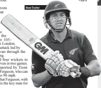  ??  ?? Ross Taylor