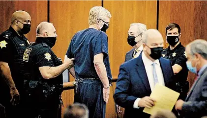  ?? NETFLIX ?? Alex Murdaugh is seen in court in “Murdaugh Murders: A Southern Scandal.”