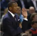  ?? RICK MADONIK/TORONTO STAR ?? Raptors head coach Dwane Casey wants his players to forget about the past and feel the “urgency of now.”