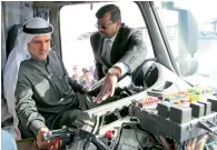  ?? Supplied photo ?? Heavy vehicles are obliged to instal a telematics device, a remote monitoring system, from today. —