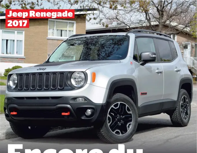  ??  ?? Jeep Renegade 2017