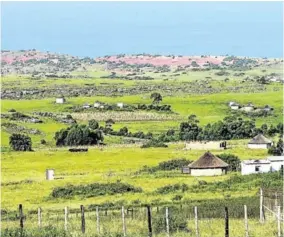  ?? Picture: FILE/LULAMILE FENI ?? HANDS OFF: Xolobeni where the proposed titanium mine was meant to be built