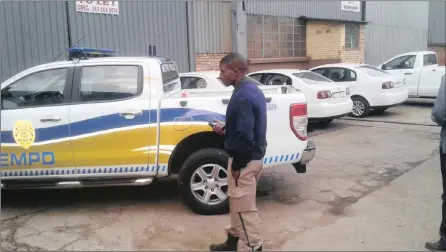  ??  ?? BACK AT LAST: The EMPD helped eight owners get vehicles back from Ramwagen after they were refused their cars.