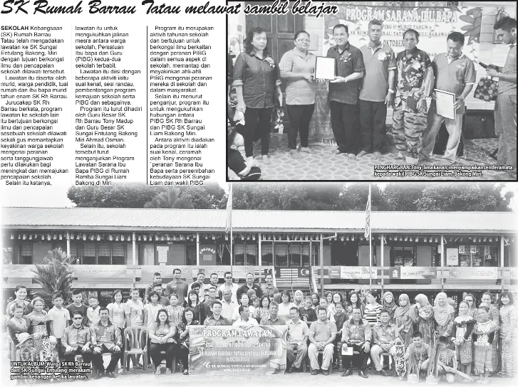 Sk Rumah Barrau Tatau Melawat Sambil Belajar Pressreader