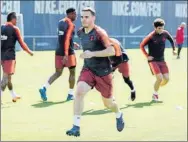  ?? FOTO: FCB ?? Vermaelen podría reaparecer ante el Leganés