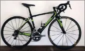  ??  ?? Shameeg Salie’s Vitus Sean Kelly Special Edition bicycle cost about R80 000 and was stolen from his home.