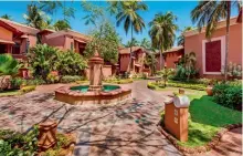  ??  ?? Goa’s First
LEED Platinum property, ITC Grand Goa, has dedicated 36.8 per cent of its site area to native vegetation.