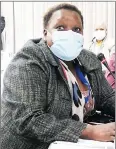  ?? ?? Mozambique’s Head of Environmen­tal Health Ana Paula Cardoso Thuzine.