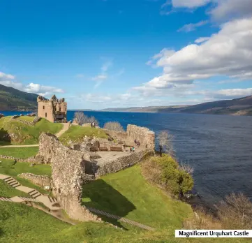  ?? ?? Magnificen­t Urquhart Castle