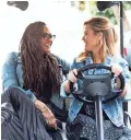  ??  ?? Ava DuVernay and Reese Witherspoo­n take viewers along for the ride.
