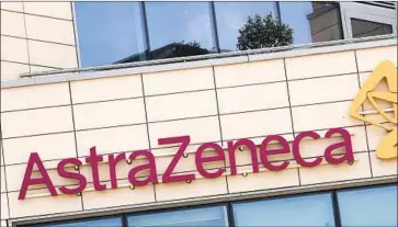  ?? Alastair Grant Associated Press ?? BRITISH company AstraZenec­a increased prices on some of its biggest-selling medicines by as much as 6% this year at a time when the overall inflation rate is hovering around 1%. Above, its offices in Cambridge.