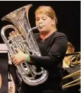  ??  ?? Frances Wilson Euphonium Soloist City of Cardiff (Melingriff­ith)